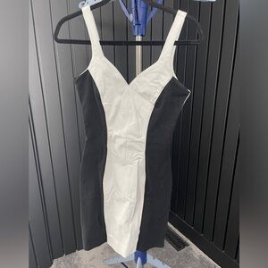 Wilson Leather White Mini Dress